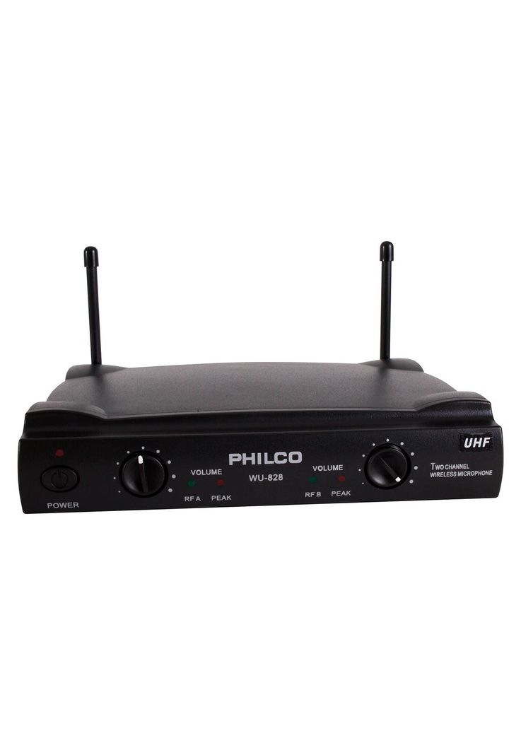 Kit de Micrófonos Inalámbricos UHF Profesionales WU-828 HD-1