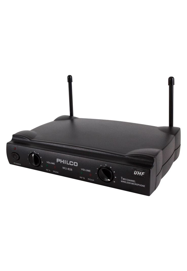 Kit de Micrófonos Inalámbricos UHF Profesionales WU-828 HD-4