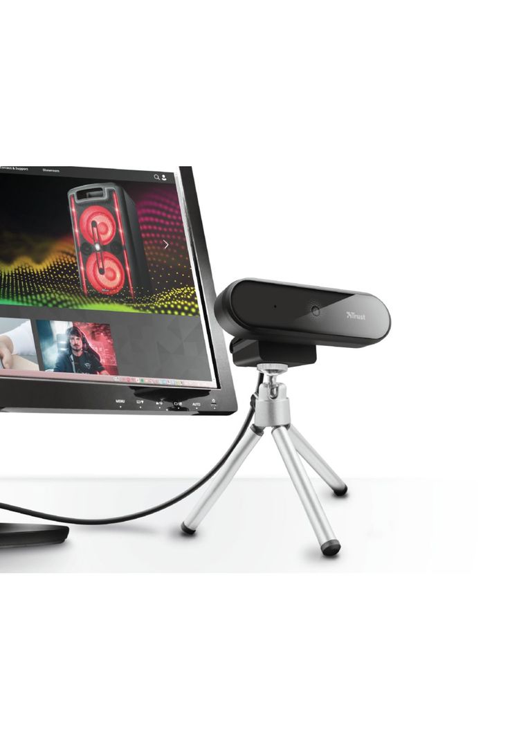 Webcam Profesional Full HD Trust Tyro con Mic y Auto Focus-5
