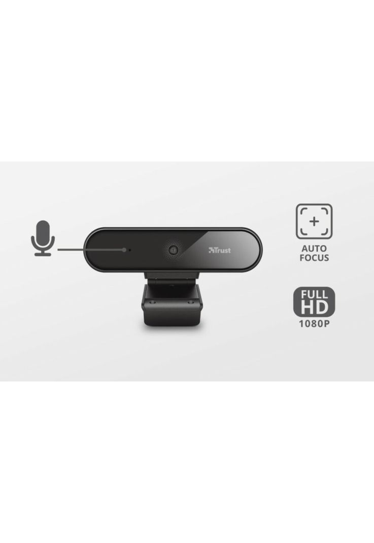 Webcam Profesional Full HD Trust Tyro con Mic y Auto Focus-6