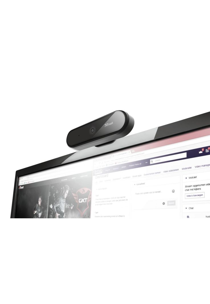 Webcam Profesional Full HD Trust Tyro con Mic y Auto Focus-9