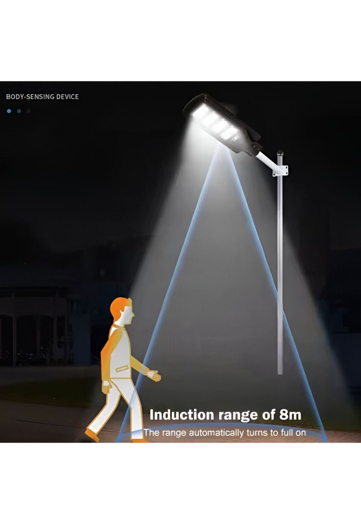 Luminaria Solar Pública con Soporte - High Light LED 200W-2