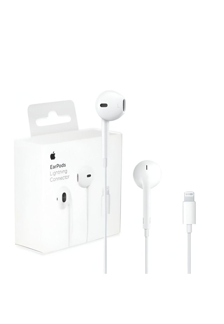 Audífonos Apple EarPods Lightning 1.2M Original MMTN2AM-0