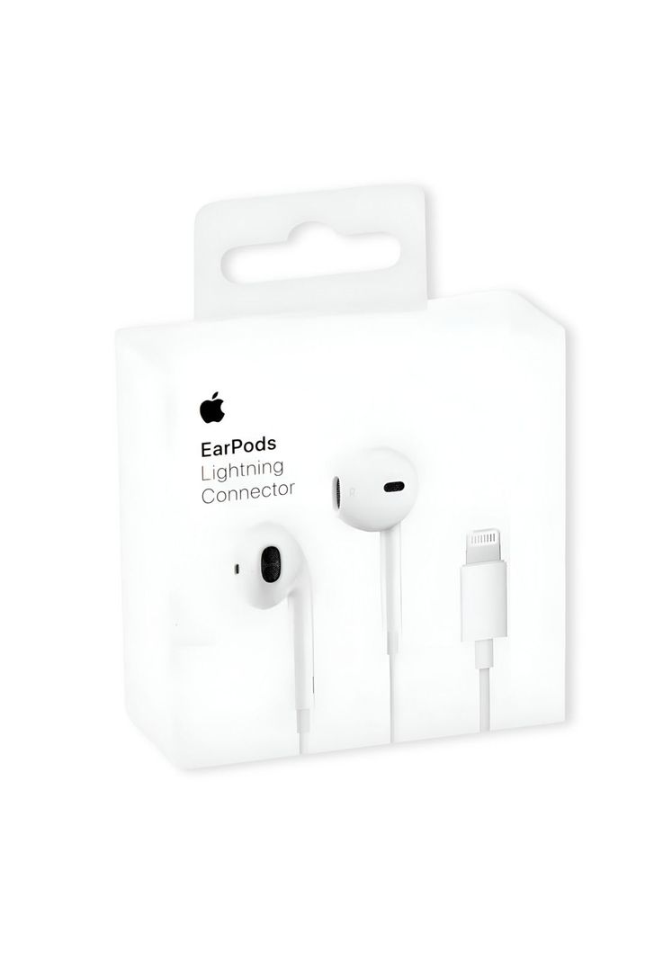 Audífonos Apple EarPods Lightning 1.2M Original MMTN2AM-1