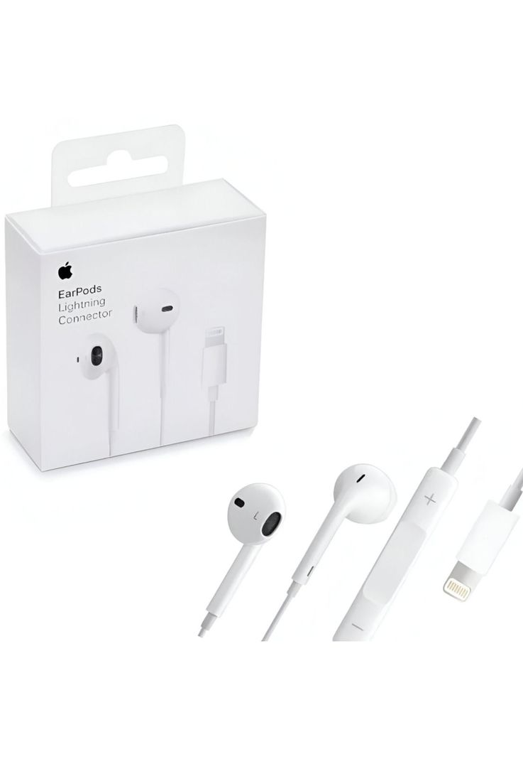 Audífonos Apple EarPods Lightning 1.2M Original MMTN2AM-9