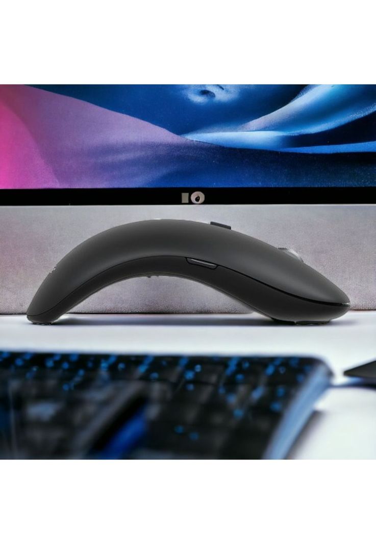 Mouse Ergonomico Inalámbrico Bluetooth + Nano USB 2.4G MB634-3