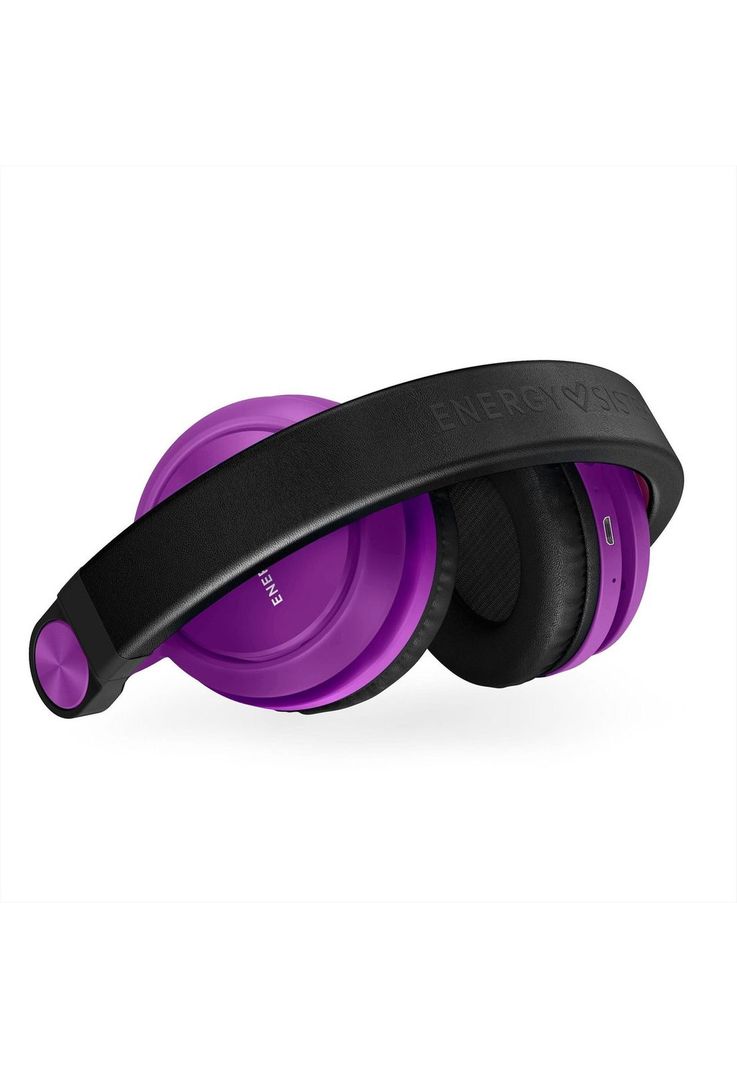 Audifono Energy Sistem Urban 2 Purple BT FM SD con Asistente-3