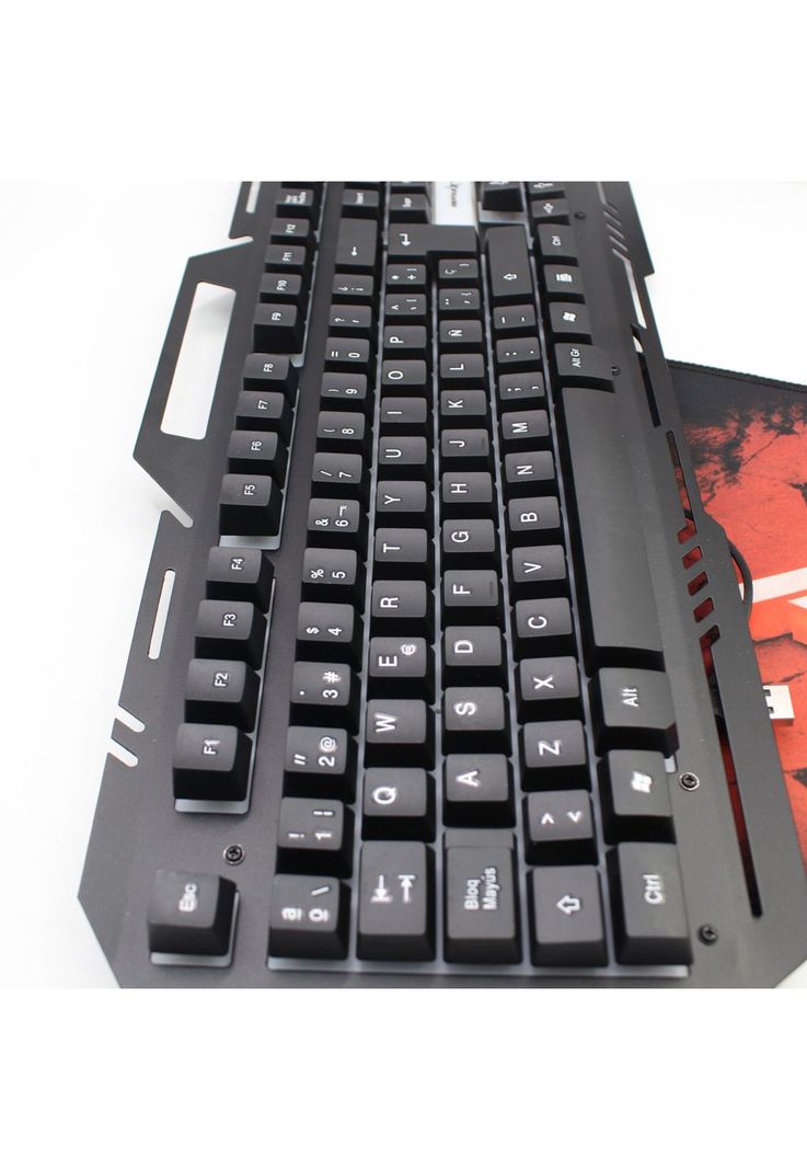 Kit Gamer 4 en 1 Mouse Teclado PAD Audifonos Reptilex RX0042-4