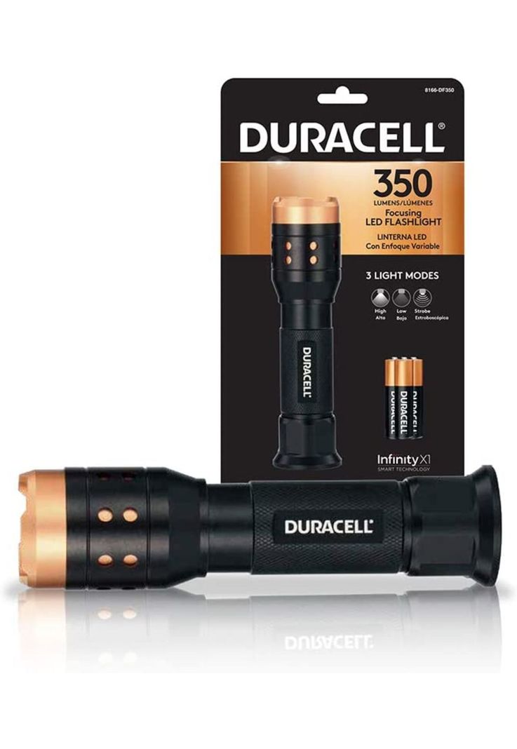 Linterna Duracell Focusing Infinity X1 de 350 Lumenes LED-0