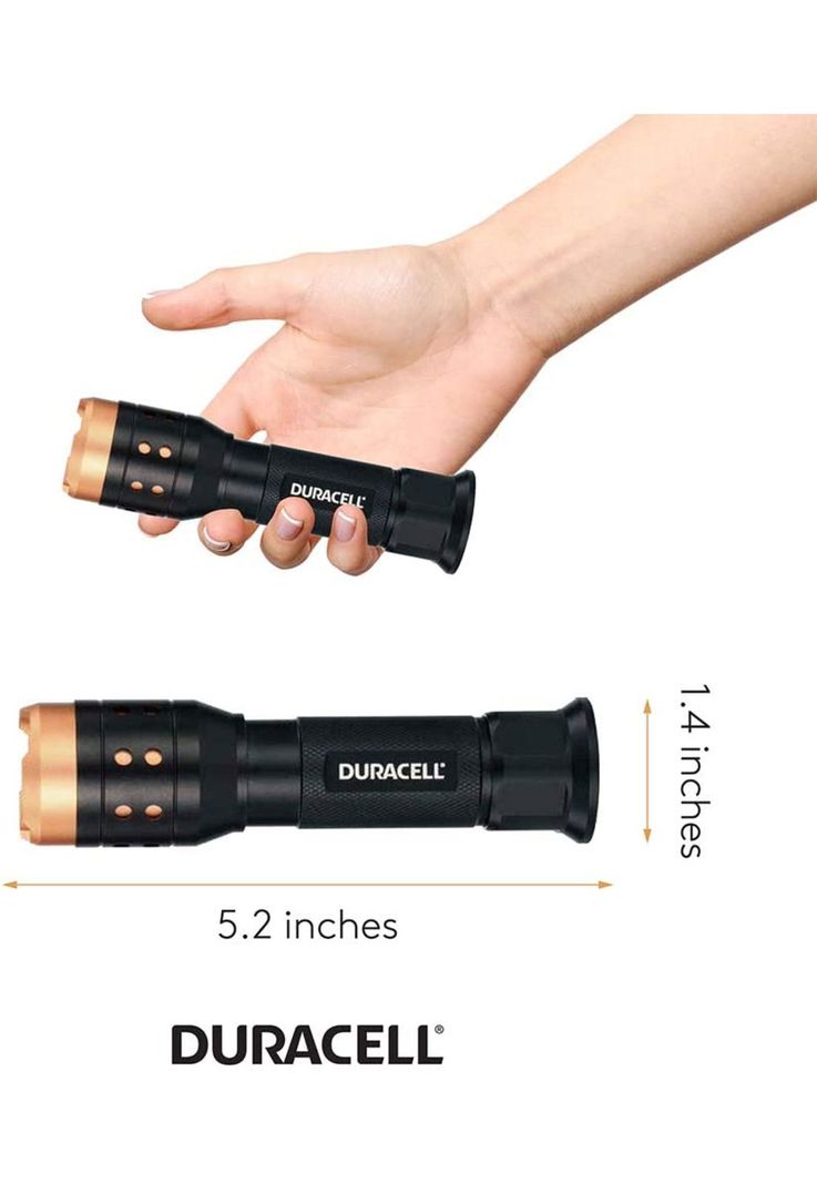 Linterna Duracell Focusing Infinity X1 de 350 Lumenes LED-3