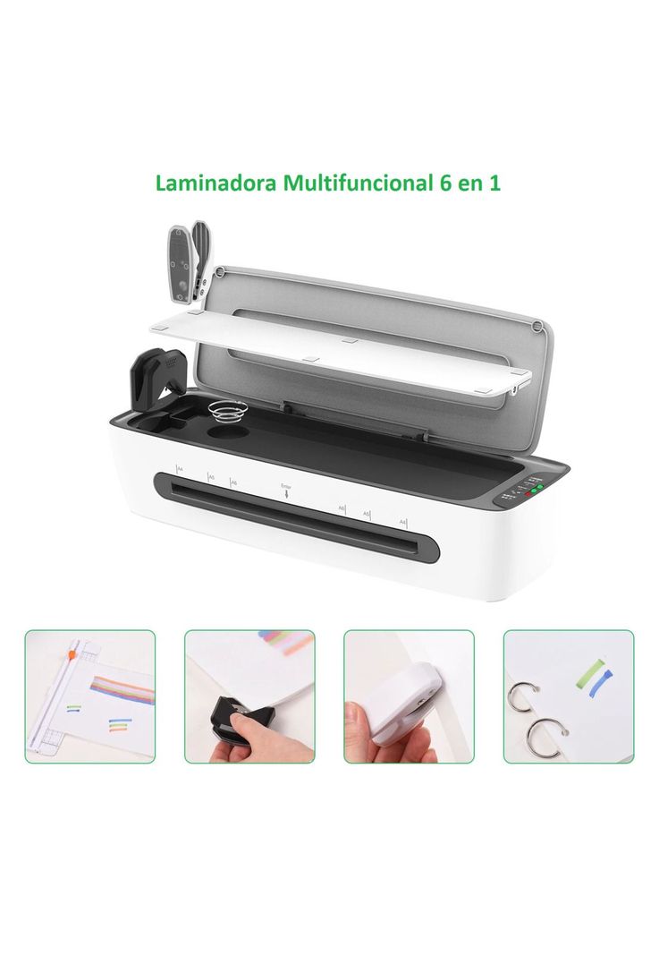 Termolaminadora Profesional 6 en 1 Pacific para 125 Micrones-6