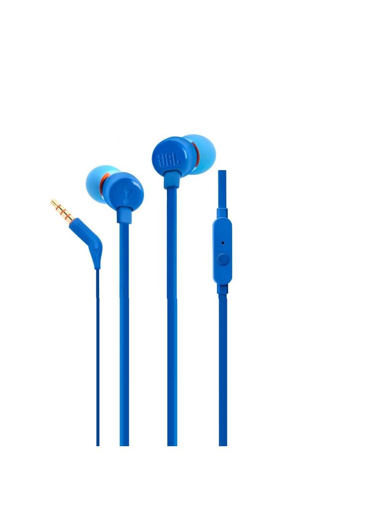 Audífonos JBL T110 Azul con Manos Libre Tecnología Hi Bass-3