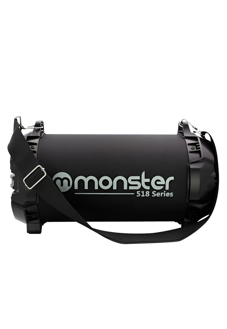 Bazuca Karaoke Monster + Micrófono 518BK Retro-iluminado RGB-5