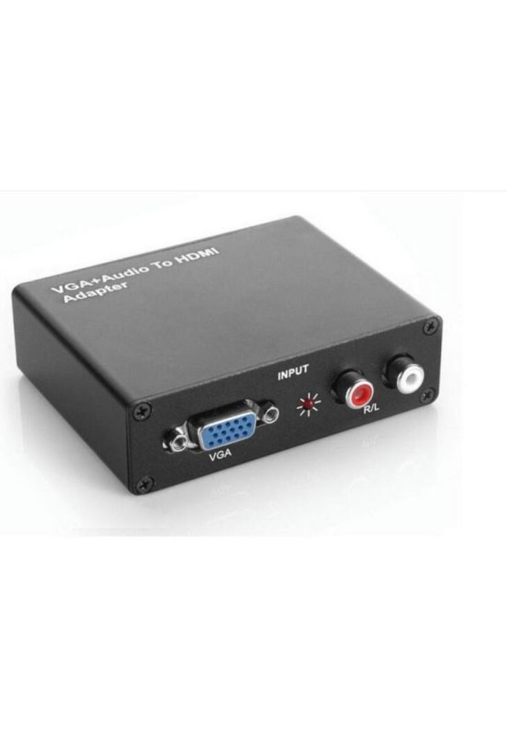 Conversor VGA A HDMI con Audio HD 60HZ Full HD 1080P HGA06-2