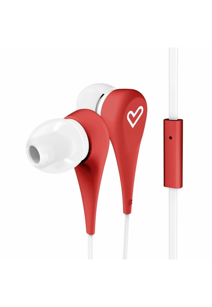 Audifonos Energy Sistem Earphones Style 1+ Red con Mic-1
