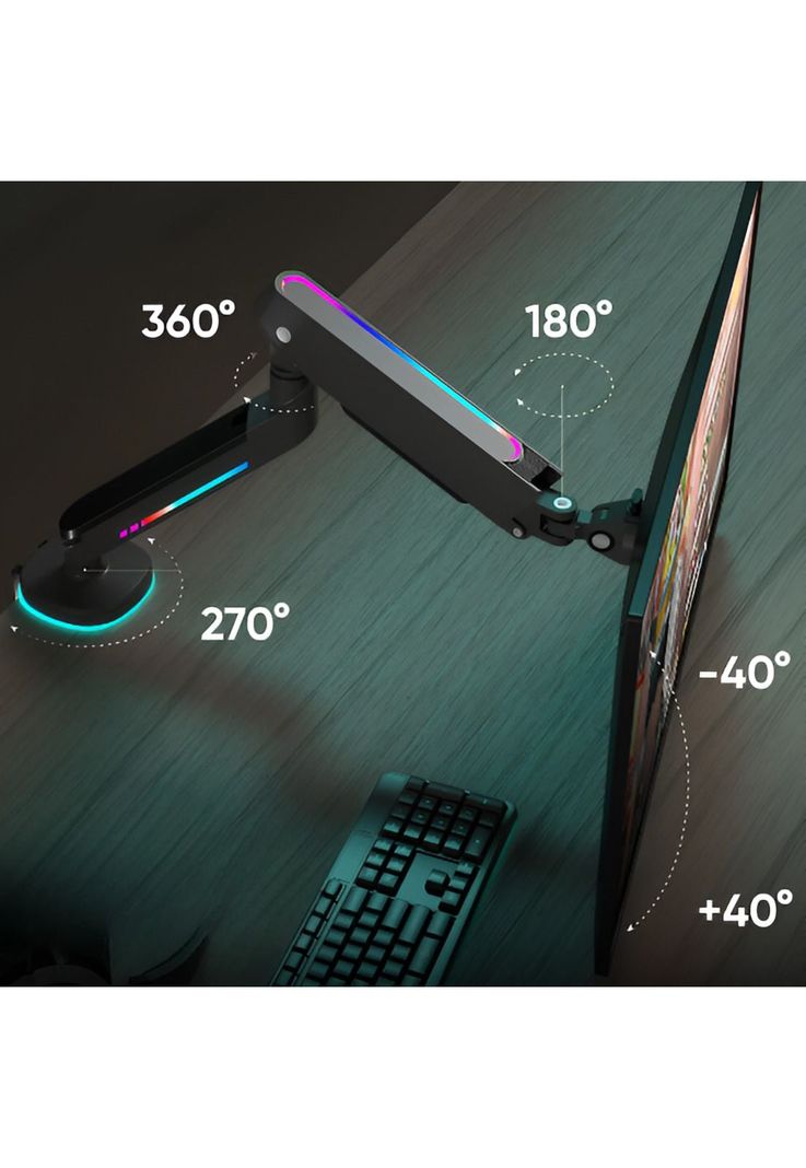 Soporte de Monitor Articulado de Ajuste Perfecto 32” Max RGB-2