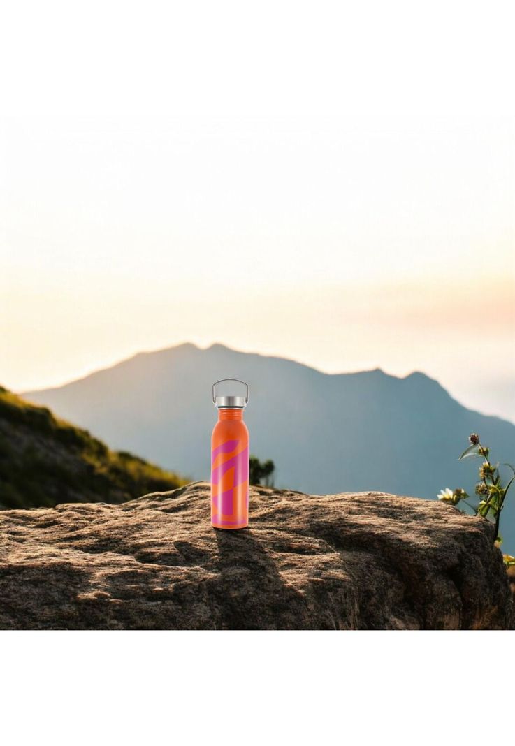 Botella Hidro Inoxidable 700ML Thermos Naranja B1201700-1