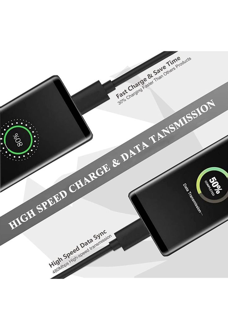 Cable De Datos Micro USB de Carga Rápida 2.5M 2A High Speed-8