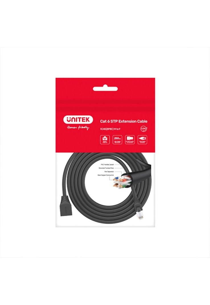 Extensor de Cable de Red CAT6 Macho a Hembra 3M 1000Mbps-7