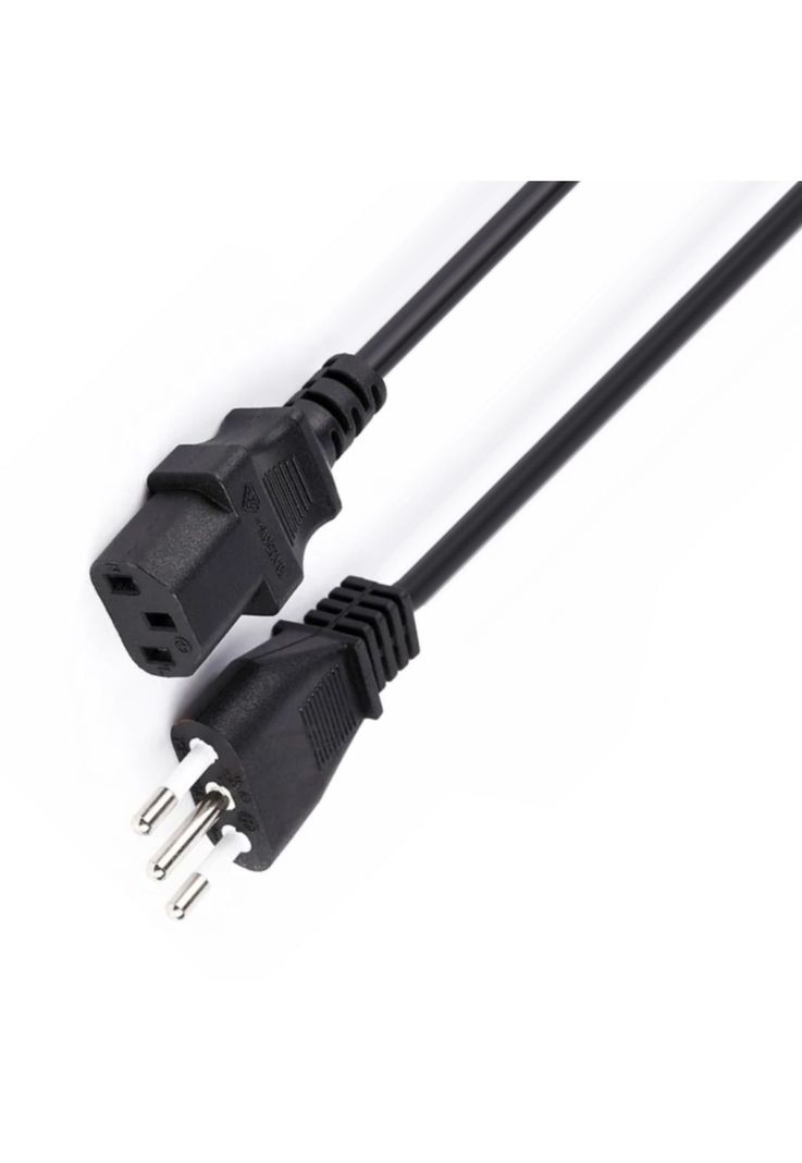 Cable de Poder PC y Electrodomésticos de 3 Metros 10A /220V-5
