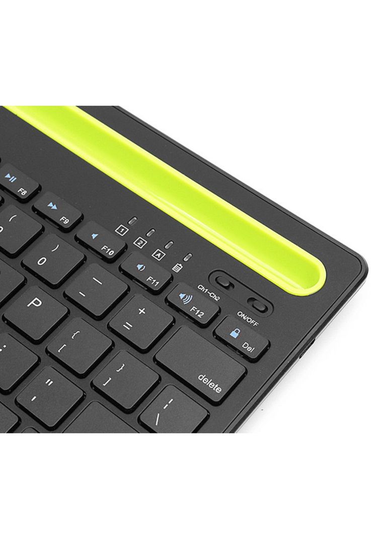 Teclado Inalámbrico Bluetooth Multi Plataformas Recargable-2