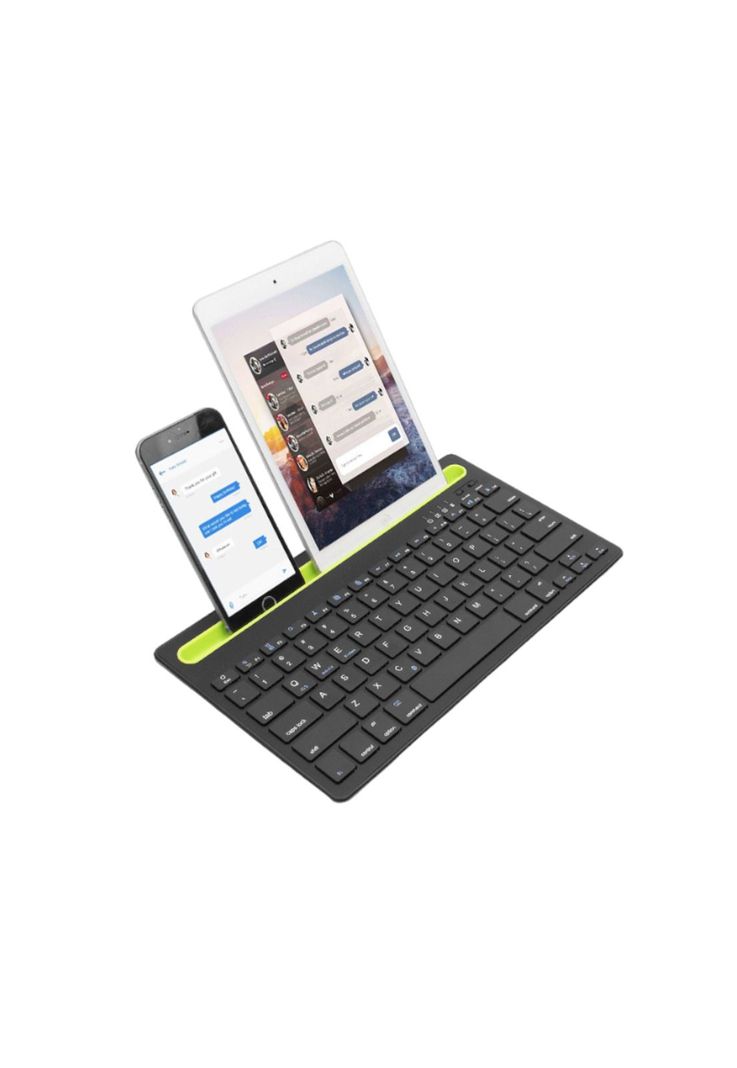 Teclado Inalámbrico Bluetooth Multi Plataformas Recargable-4