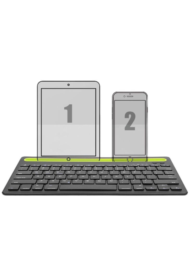 Teclado Inalámbrico Bluetooth Multi Plataformas Recargable-7