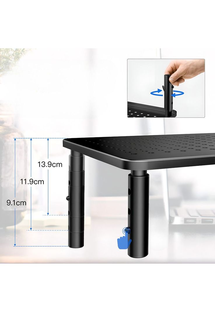 Base para soporte de Monitor Ajustable Strong Aluminum-3