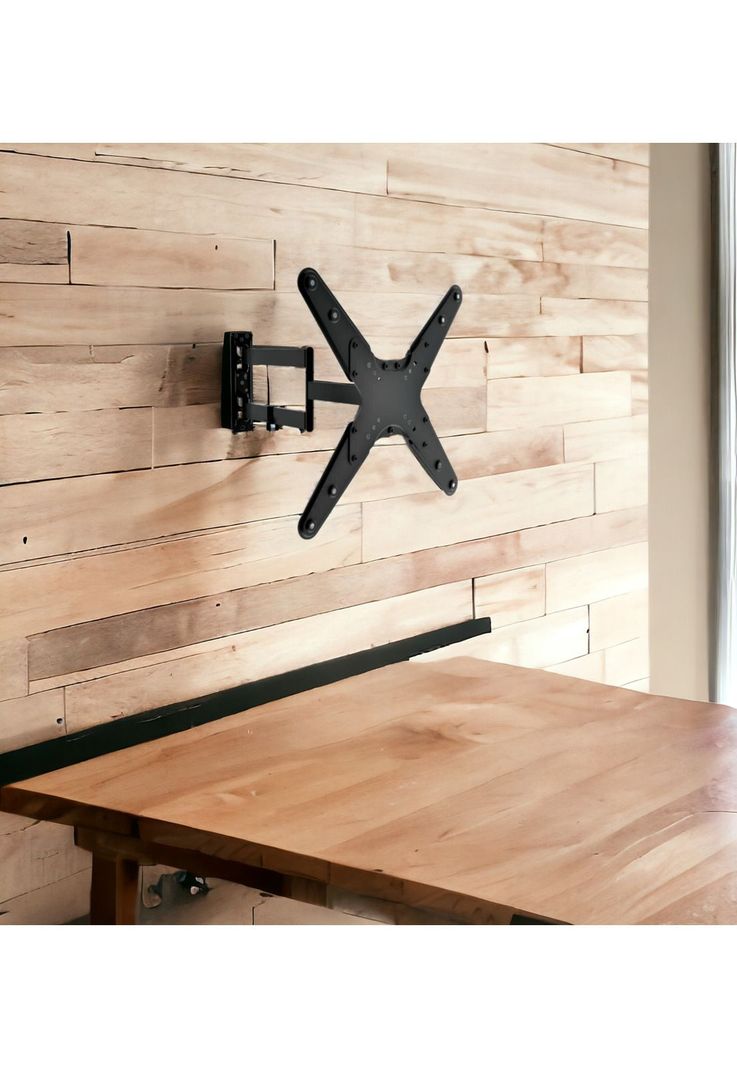Soporte TV con Brazo Reforzado de Acero 26" A 55" Universal-4
