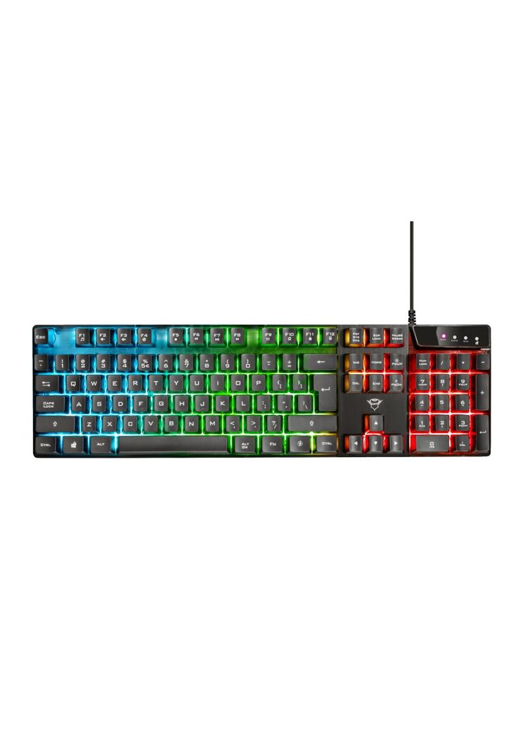 Teclado Gamer Trust Azor Gxt 835 Rgb Full Anti Ghosting-2