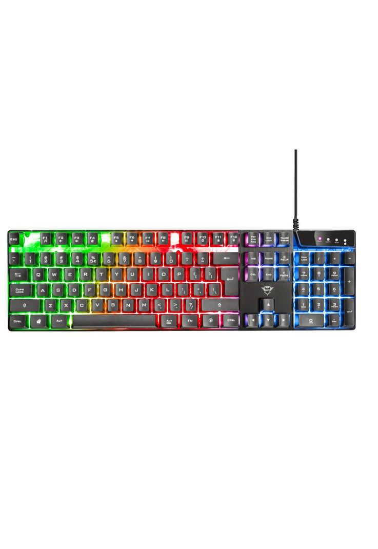 Teclado Gamer Trust Azor Gxt 835 Rgb Full Anti Ghosting-3