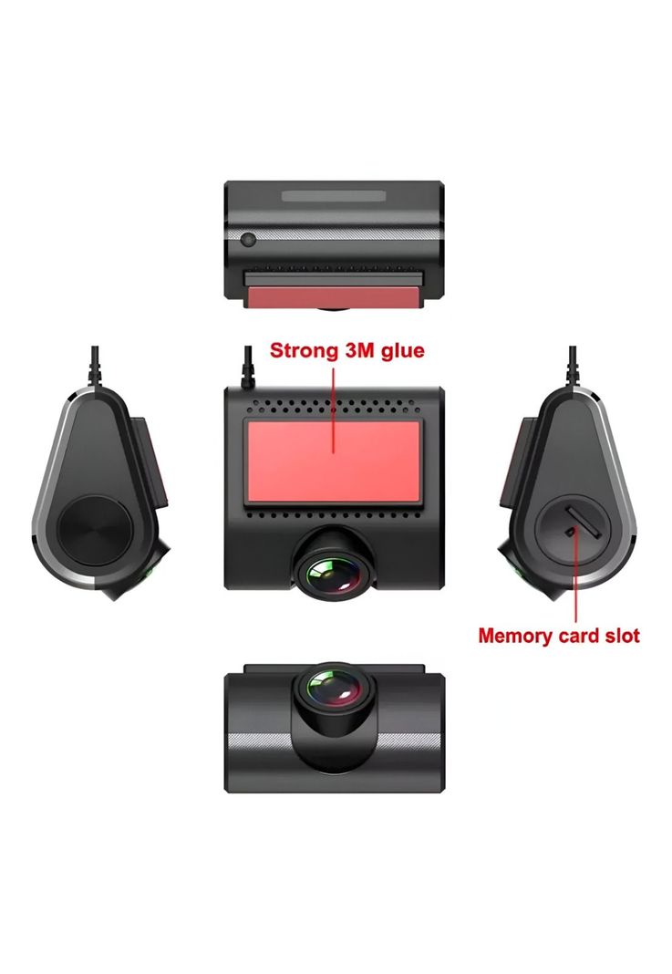 Cámara Grabadora Automotriz DVR Dashcam HD Aiwa AW-A10DVR-4