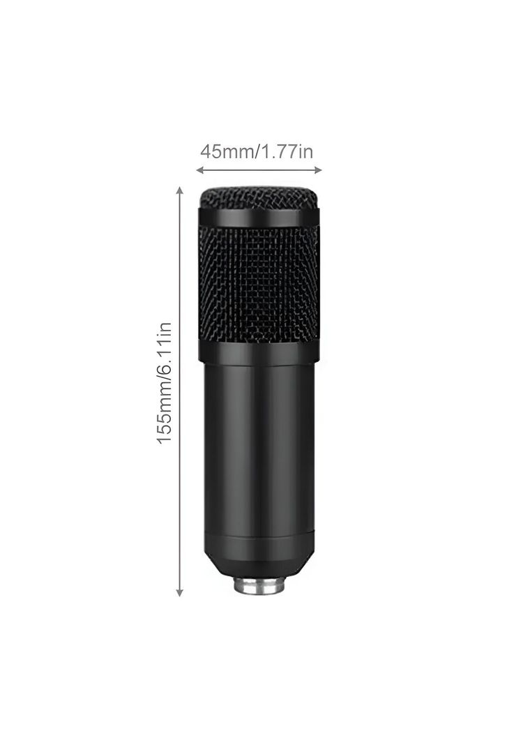Micrófono Streaming USB Condensador de Estudio C/ Trípode-2