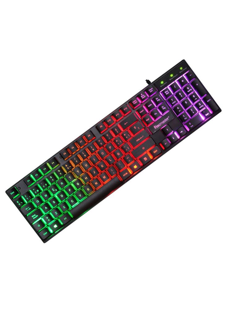 Teclado Gamer con Retro Iluminación RGB Tecmaster TM-100510-1