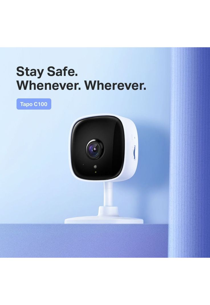 Cámara De Seguridad Wifi Tp-Link 1080P Full HD Tapo C100-4