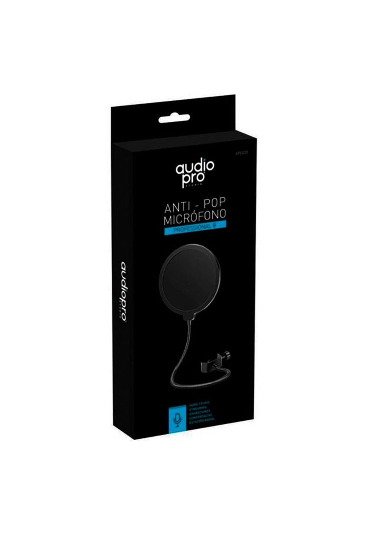 Filtro Anti-Pop Para Microfonos De Grabación  Audiopro Ap02035-1