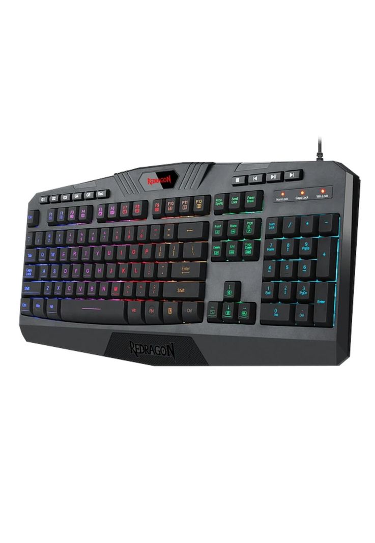 Teclado Gamer Redragon Harpe Pro Anti-Ghosting Full RGB-1