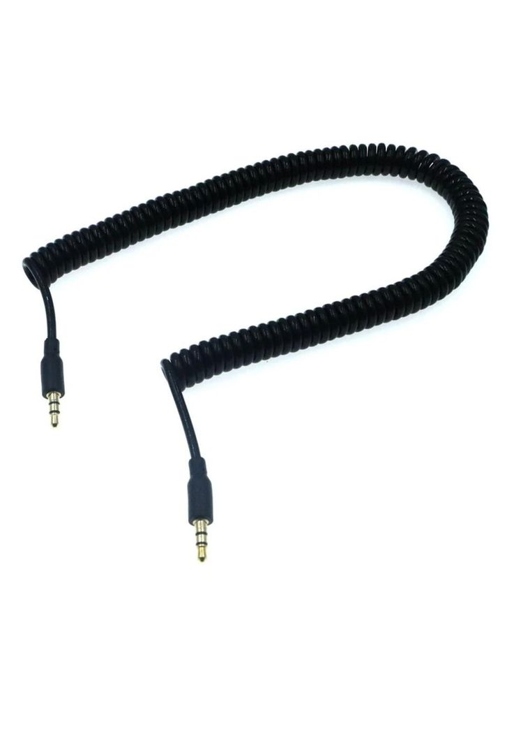 Cable De Audio 1X1 HIFI Tipo Espiral de 1.8 Metros Reforzado-5
