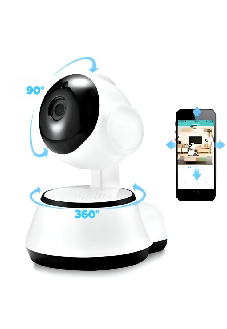 Camara Wifi Rotatoria 360° HD Robotica PTZ Interior W3860-1