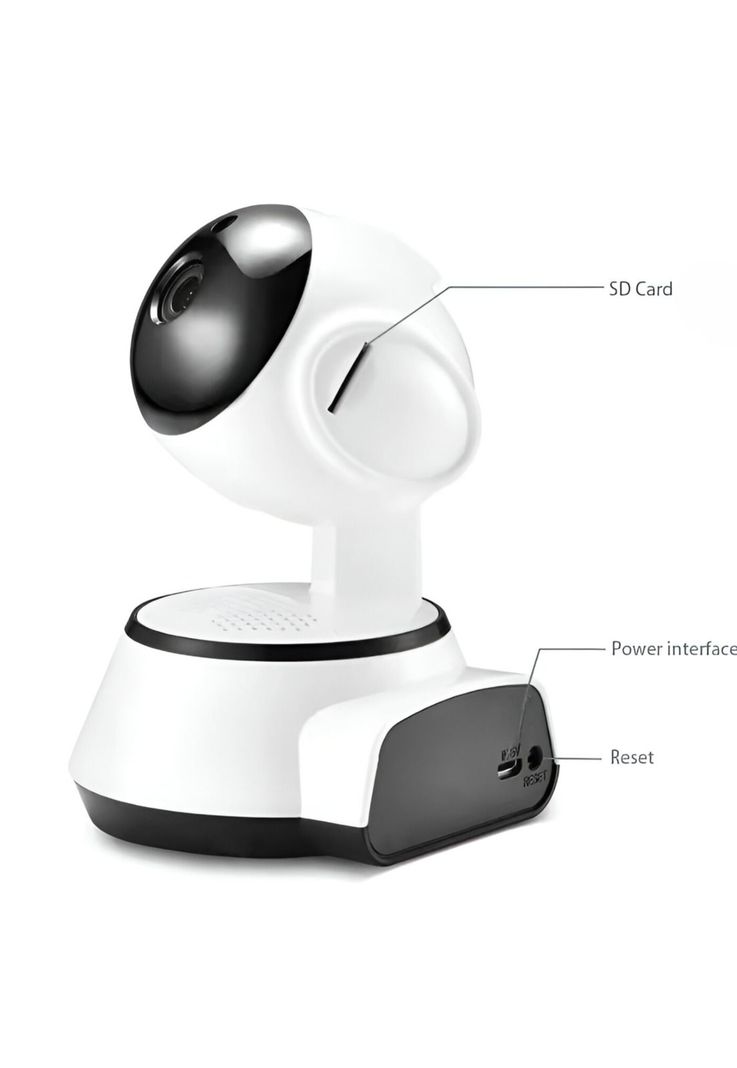 Camara Wifi Rotatoria 360° HD Robotica PTZ Interior W3860-2