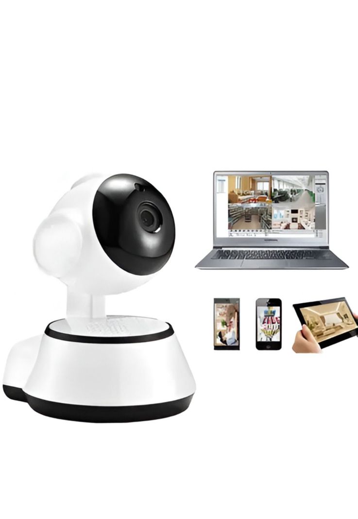 Camara Wifi Rotatoria 360° HD Robotica PTZ Interior W3860-3