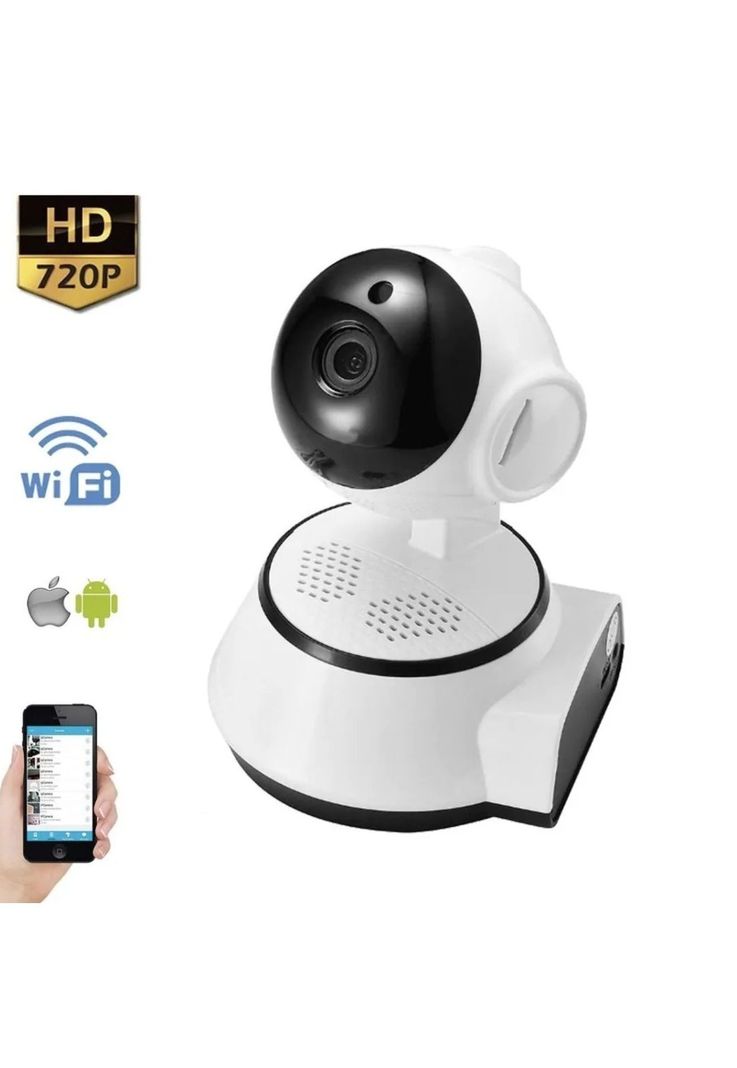 Camara Wifi Rotatoria 360° HD Robotica PTZ Interior W3860-8