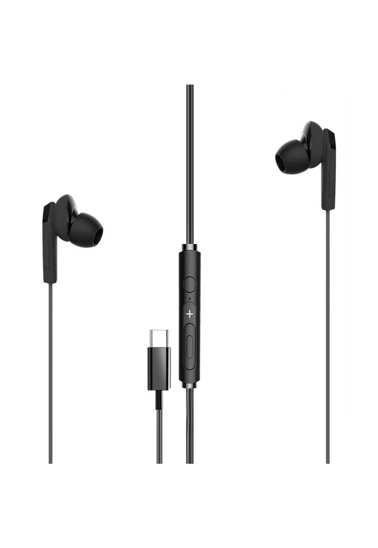 Audífonos Type-C con Manos Libre HIFI Tecmaster TM-300517 BK-0