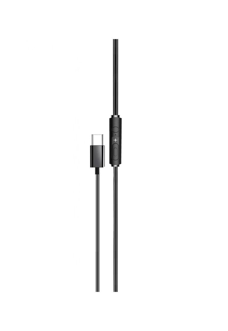 Audífonos Type-C con Manos Libre HIFI Tecmaster TM-300517 BK-1