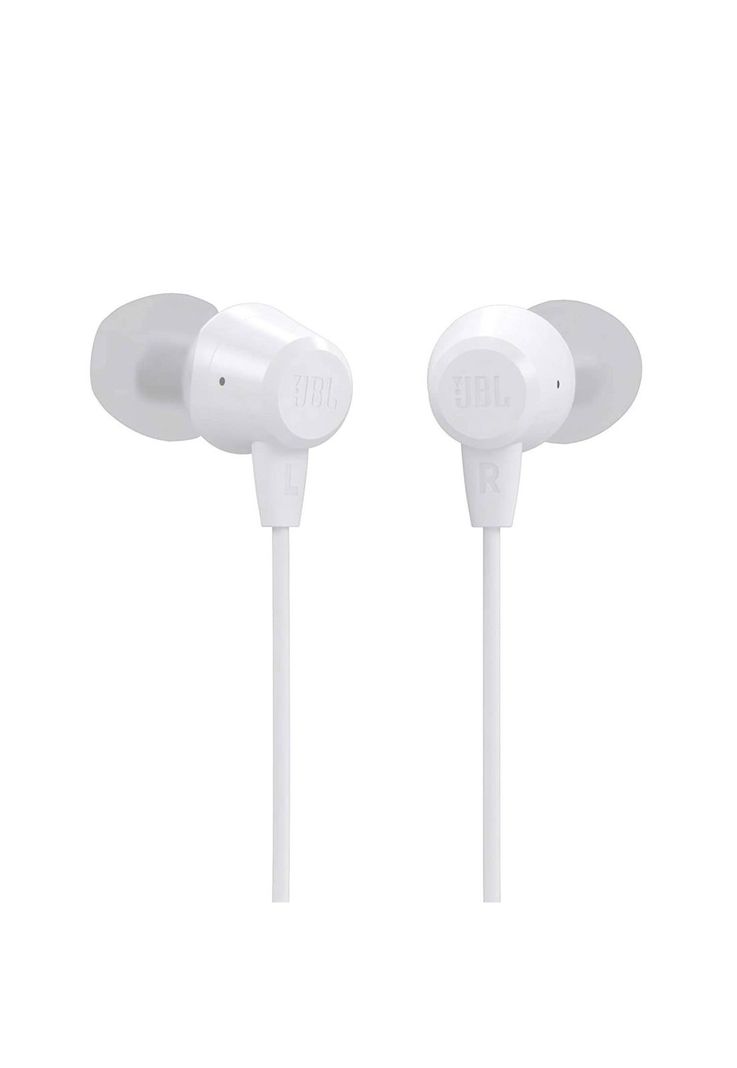 Audifono JBL In Ear con Manos Libre Harman C50 Hi Bass White-2