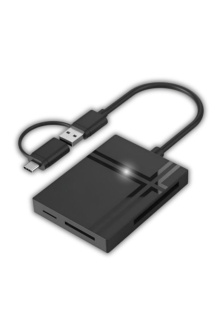 Lector de Memorias Profesional 5en1 USB 3.0 High Speed RD500-0