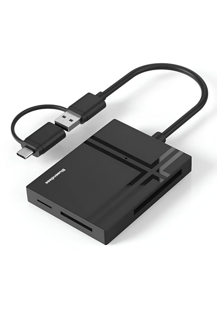 Lector de Memorias Profesional 5en1 USB 3.0 High Speed RD500-5