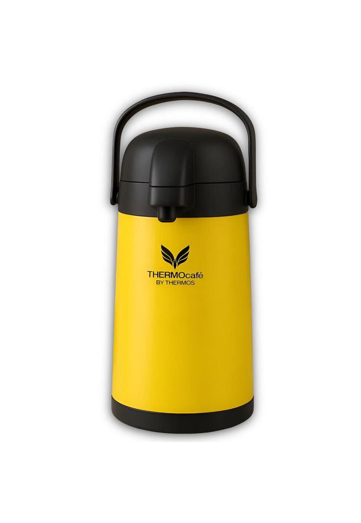Termo Sifón de Acero Inoxidable 3 LT Thermos Yellow CLN-30SU