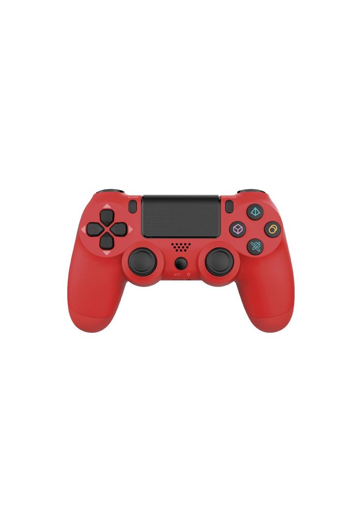 Gamepad Inalambrico Tecnolab Multiplataformas Bluetooth Rojo-2