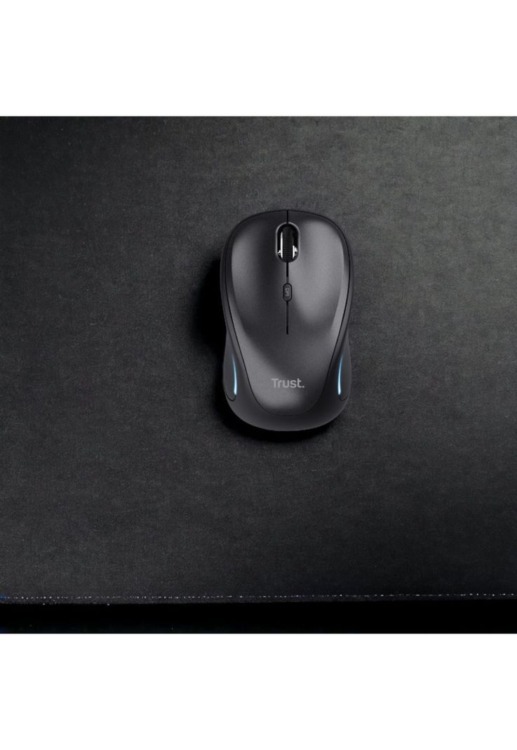 Mouse Inalambrico Trust YVI FX RetroIluminado Black 22333-03-3